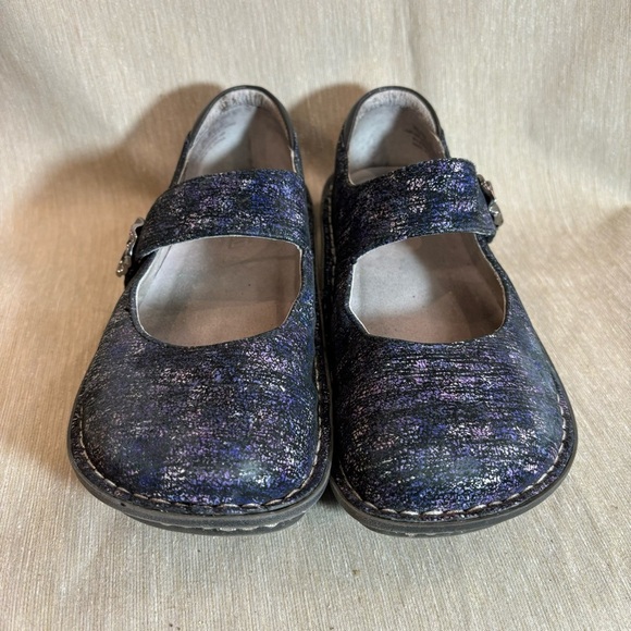 ALEGRIA Sz 37 Paloma Purple Haze PAL 7808 Hook & Loop Closure Mary Jane Shoes - Picture 2 of 8
